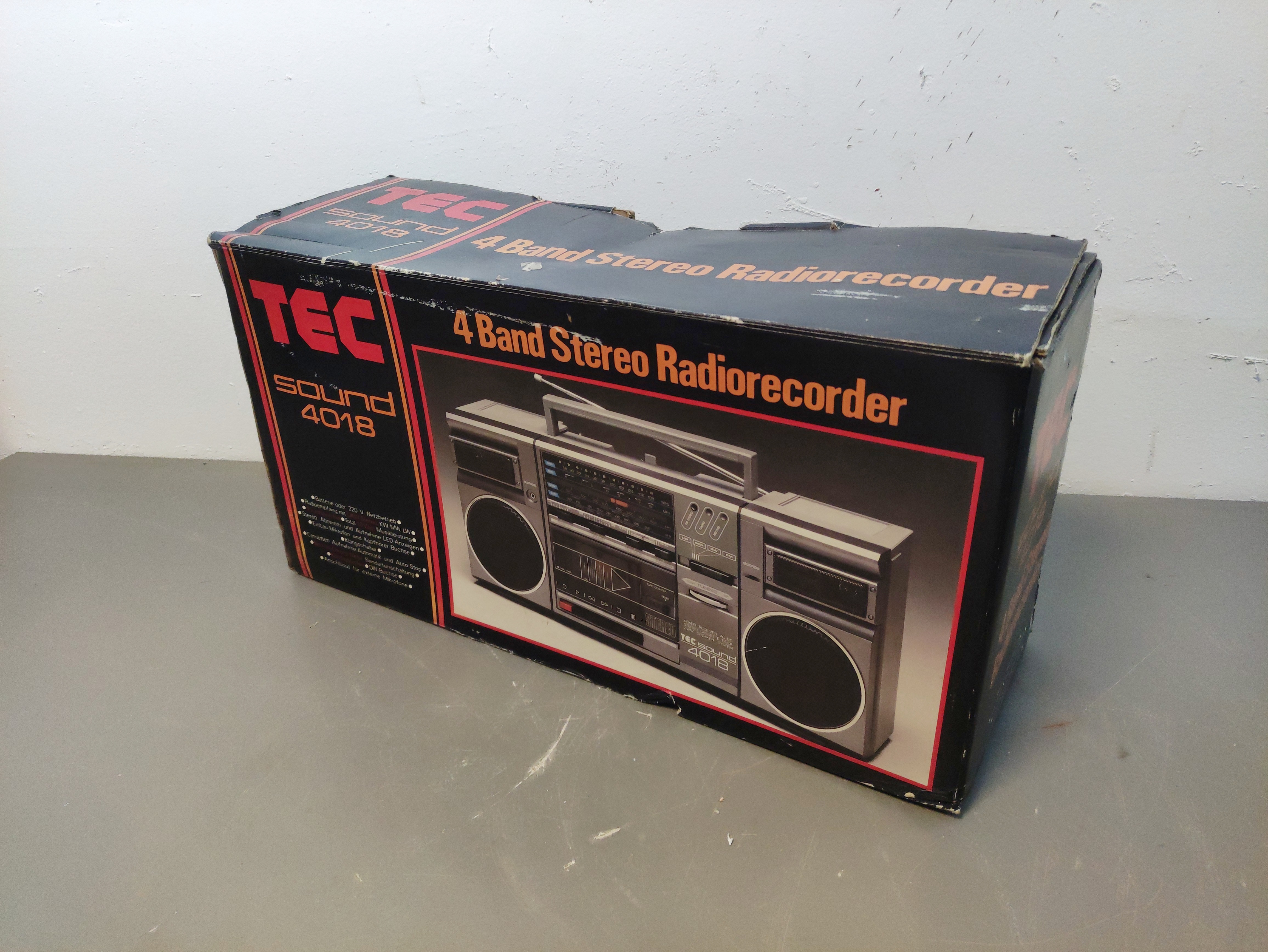 radio cassette tec +caja func 22-27x48x12 1u